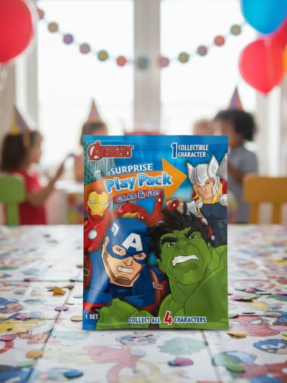 10 Packs Avengers SURPRISE Play Pack